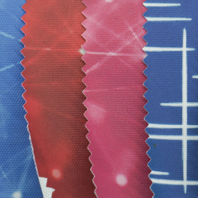 100% Nylon Printing Coating Waterproof Durable Fabric For Backpack 0.35-0.4mm