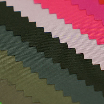 Soft 150D 100% Nylon PU Plain Lining For Backpack Luggage And Tent