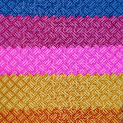 Swash Diamond Lattice 100% Polyamide Waterproof Nylon Oxford Fabric Woven For Bag