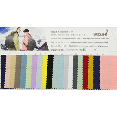 Polyester And PU Cotton Fabric 290GSM Durable Comfortable For Shirt Dress Clothing