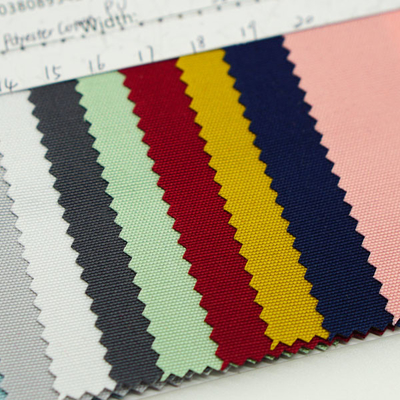 Polyester And PU Cotton Fabric 290GSM Durable Comfortable For Shirt Dress Clothing