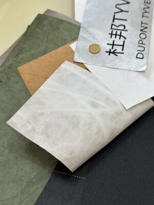 Tyvek Fabric 1025D lightweight breathable water resistant material designed for envelopes document folders and packaging