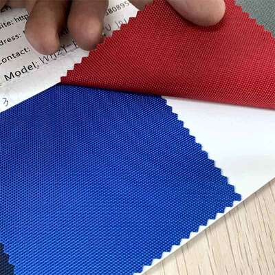600D rPET Oxford Fabric | Grid Weave Recycled Polyester | Wholesale B2B Supplier China