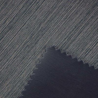 100% Polyester Durable Fabric Waterproof PVC Cloth Straight Line Surface For Luggage And Backpack