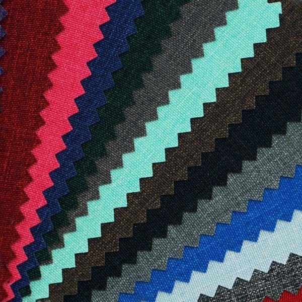 Trilobal Cationic Dyed Poly Oxford Fabric PVC Coated 100% Polyester